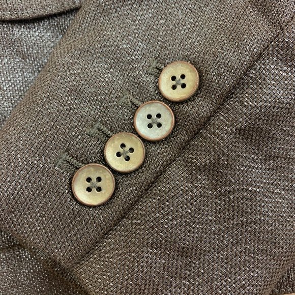 Ellen Tracy Metallic Ladies Suit Jacket Blazer 8 - Picture 4 of 6